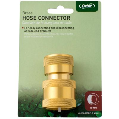 Imagen 2 del producto Conector para manguera 3/4"" de bronce