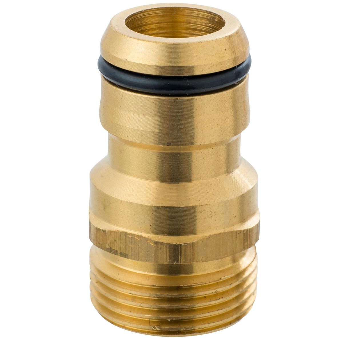 ORBIT - Conector para manguera 3/4" de bronce