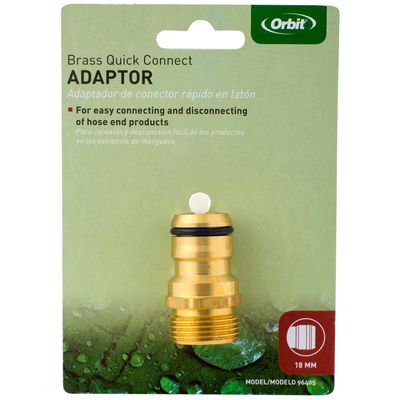 Imagen 2 del producto Conector para manguera 3/4"" de bronce