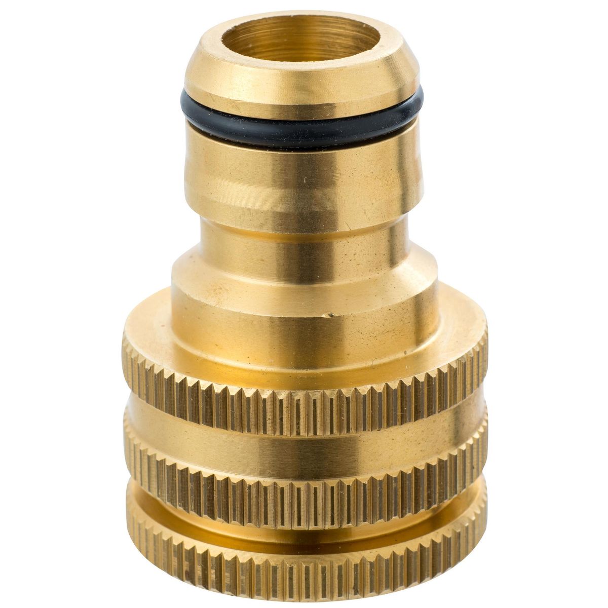 ORBIT - Conector para manguera 3/4" de bronce