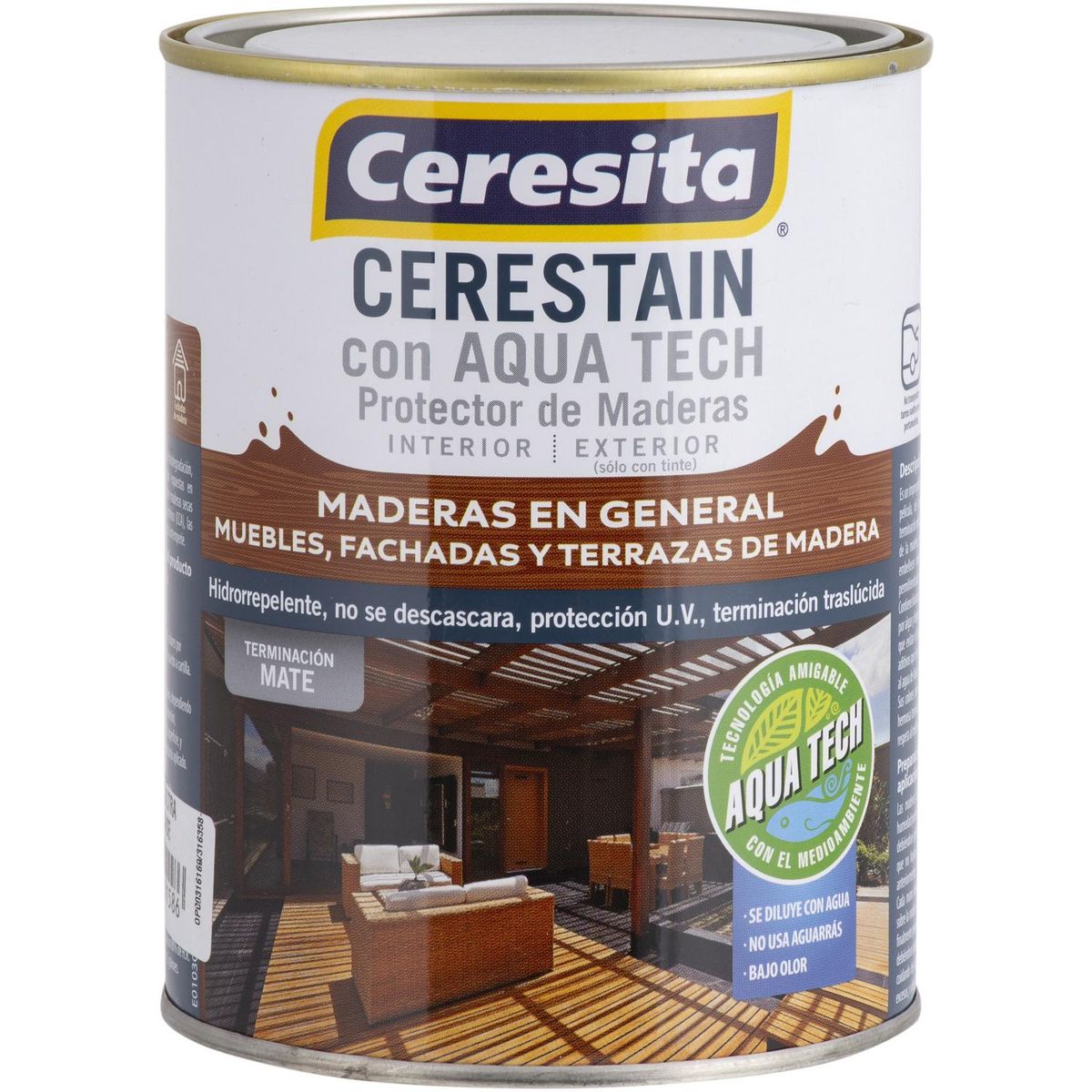 CERESITA - Cerestain Aquatech Natural/Base 1/4gl
