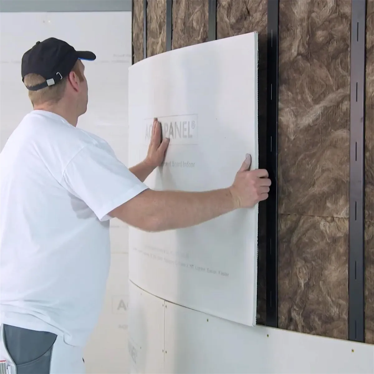 KNAUF - Placa Yeso Aquapanel 18 mm 120x240 cm Gris