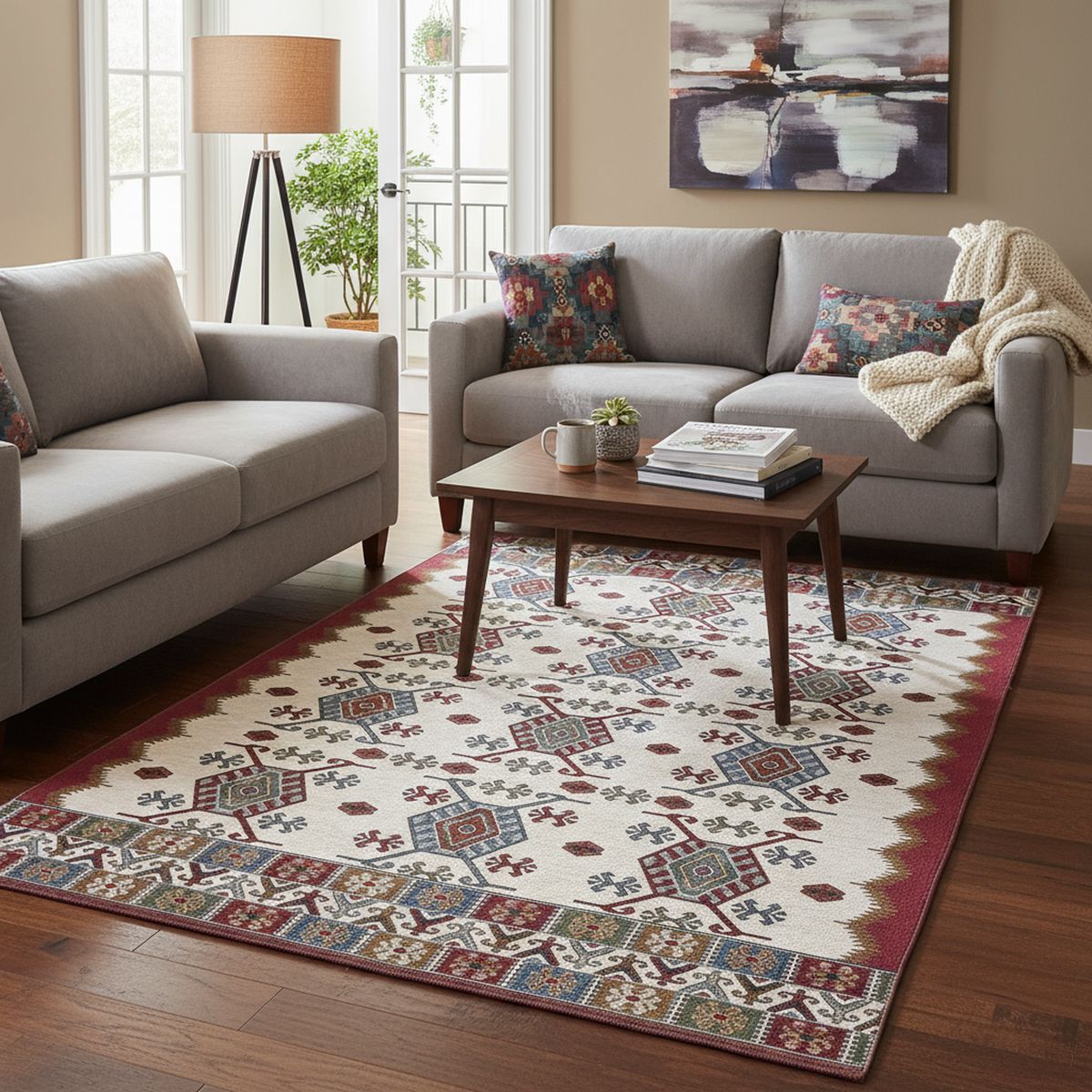 JUST HOME COLLECTION - Alfombra Goblin Light 120x170 cm Polipropileno Multicolor