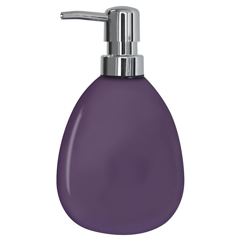 ASPEN - Dispensador de jabón para baño Morado