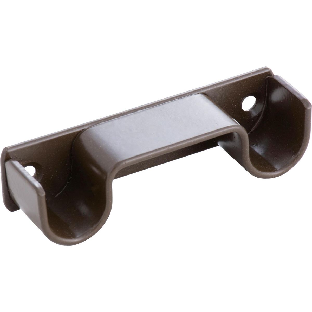 FERRATO - Set de soportes para barra de cortina 19 mm 2 unidades óxido