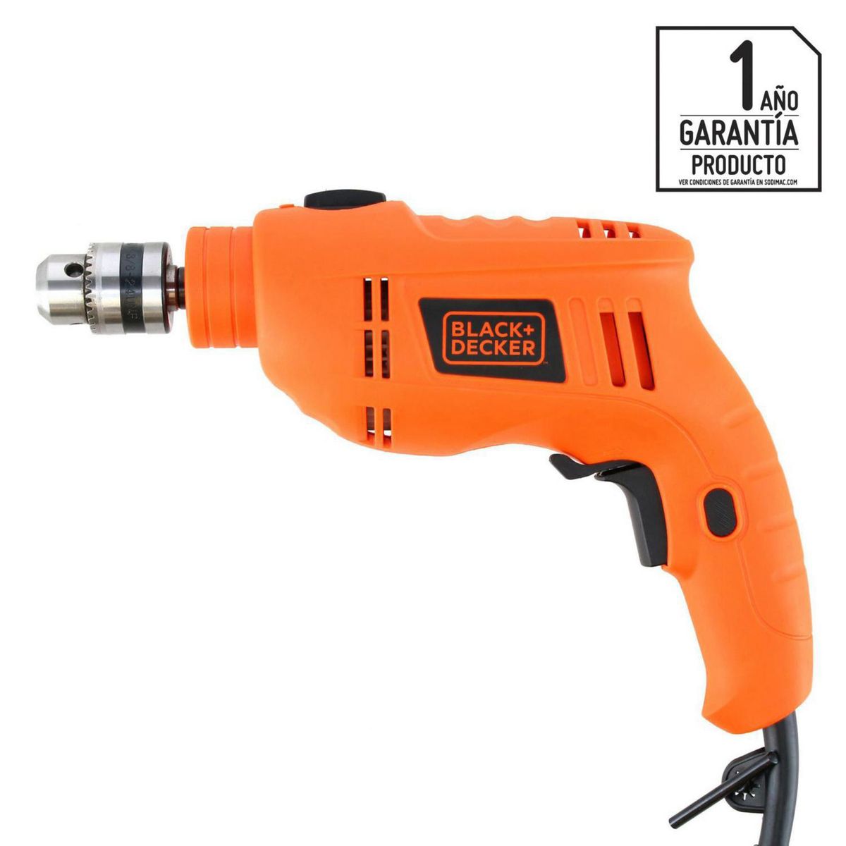 BLACK+DECKER - Taladro Percutor Eléctrico 10 mm 550 W 220 V