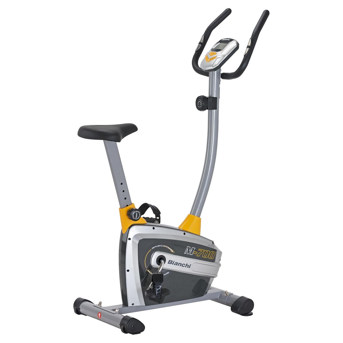 BIANCHI - Bicicleta Estática Magnética M-700 Gris/Naranjo