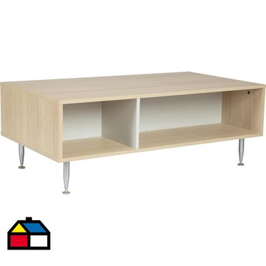 Mesa de centro 62x50x45 cm roble claro