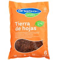 Tierra de Hoja para Jardín 6 litros saco