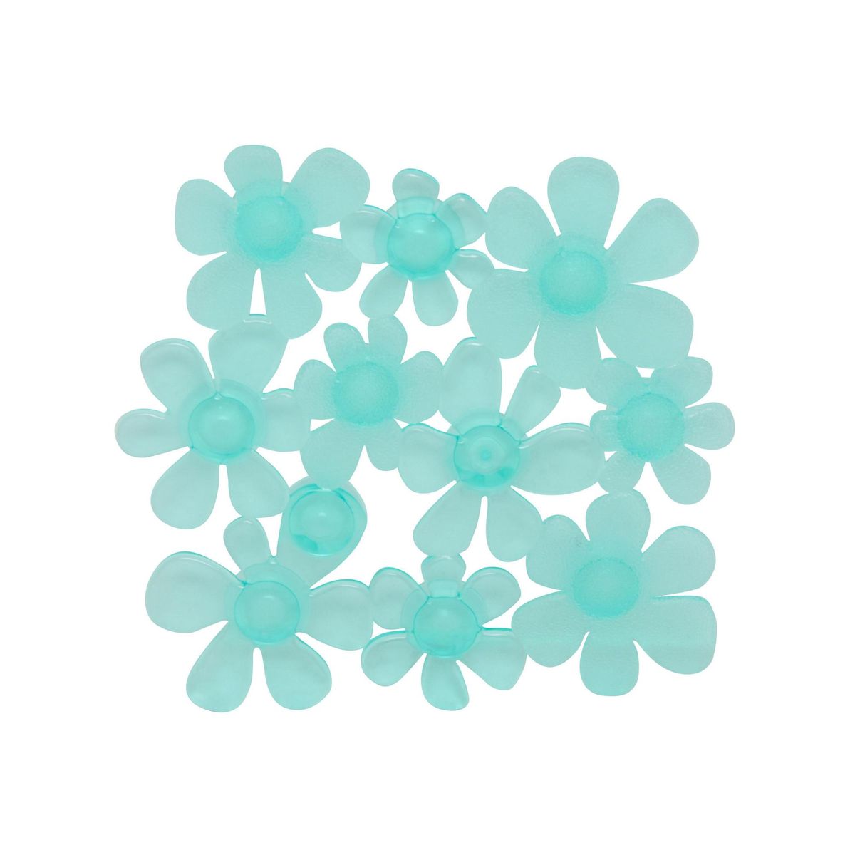 CASA BONITA - Set 6 Antideslizantes De S 13x13 cm PVC Variados