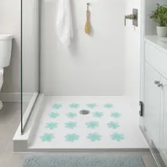 CASA BONITA - Set de antideslizantes para baño PVC 6 piezas