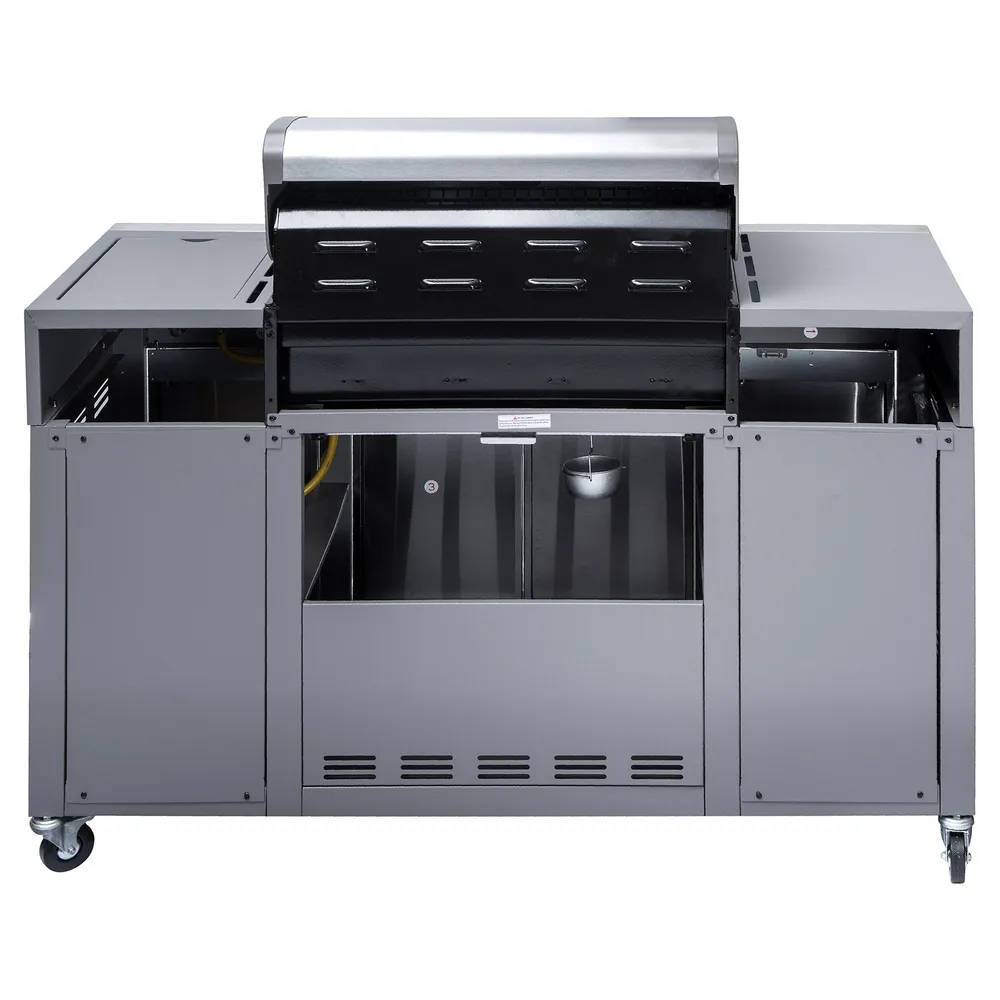 Bbq Grill Buffalo 4 Quemadores Acero Inoxidable, foto 7