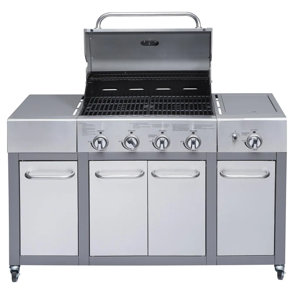 Bbq Grill Buffalo 4 Quemadores Acero Inoxidable, foto 10