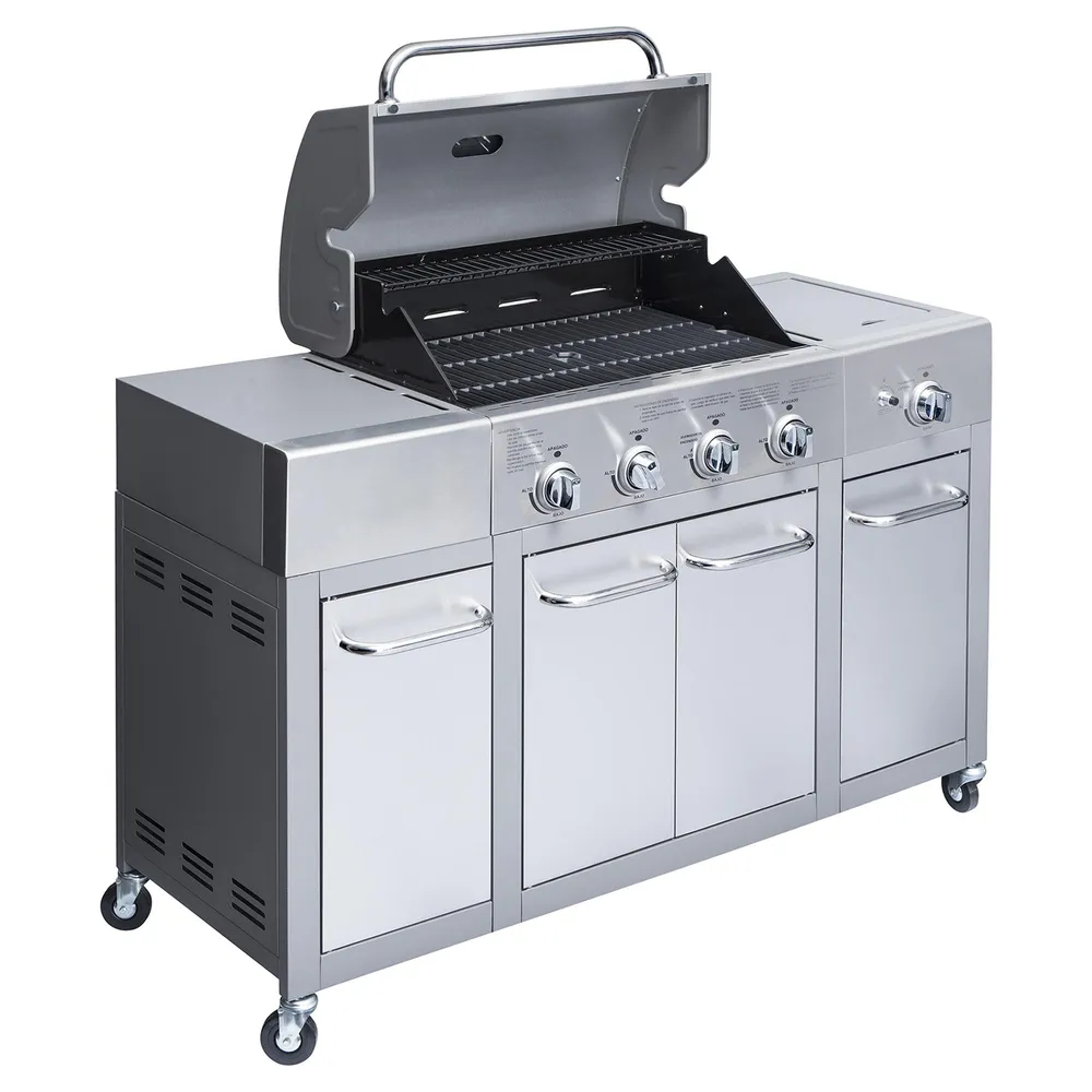 Bbq Grill Buffalo 4 Quemadores Acero Inoxidable, foto 11