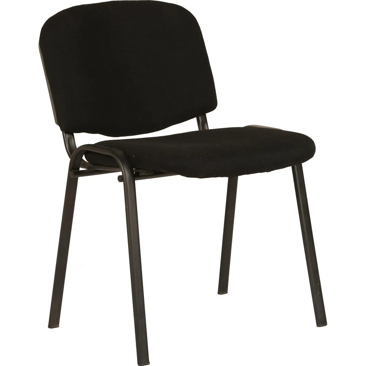 JUST HOME COLLECTION - Silla Visita 78x61x44 cm Negro