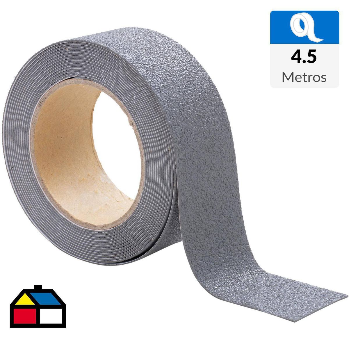 ALTE - Cinta antideslizante 4,8 cm 4,5 m gris