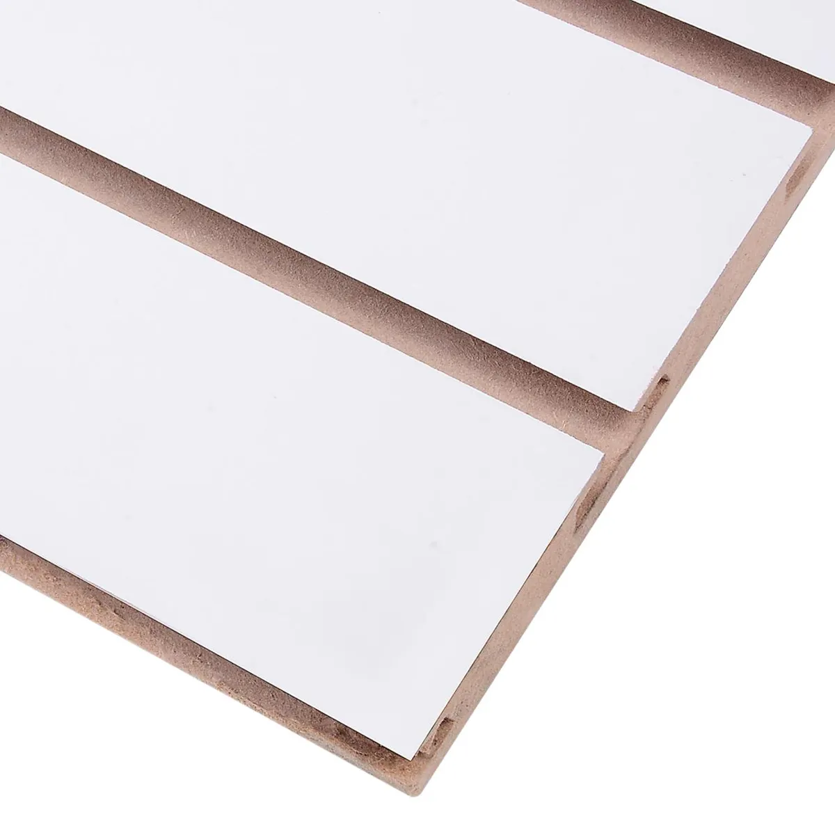 MASISA - MDF Ranurado Melamínico Blanco 18 mm 152x244 cm