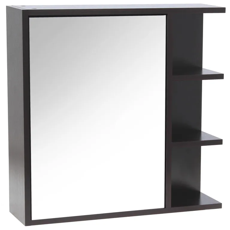 Botiquín Para Baño 60X60X15 Cm Nuez