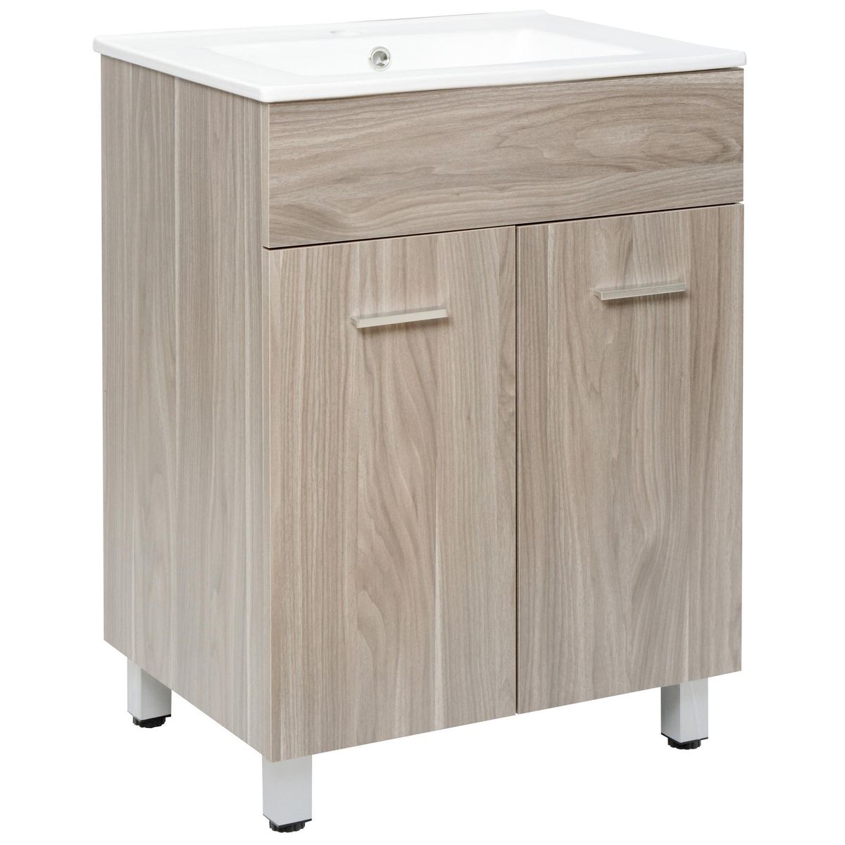 SENSI DACQUA - Mueble vanitorio 60x46x85 cm gris