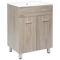 SENSI DACQUA - Mueble vanitorio 60x46x85 cm gris