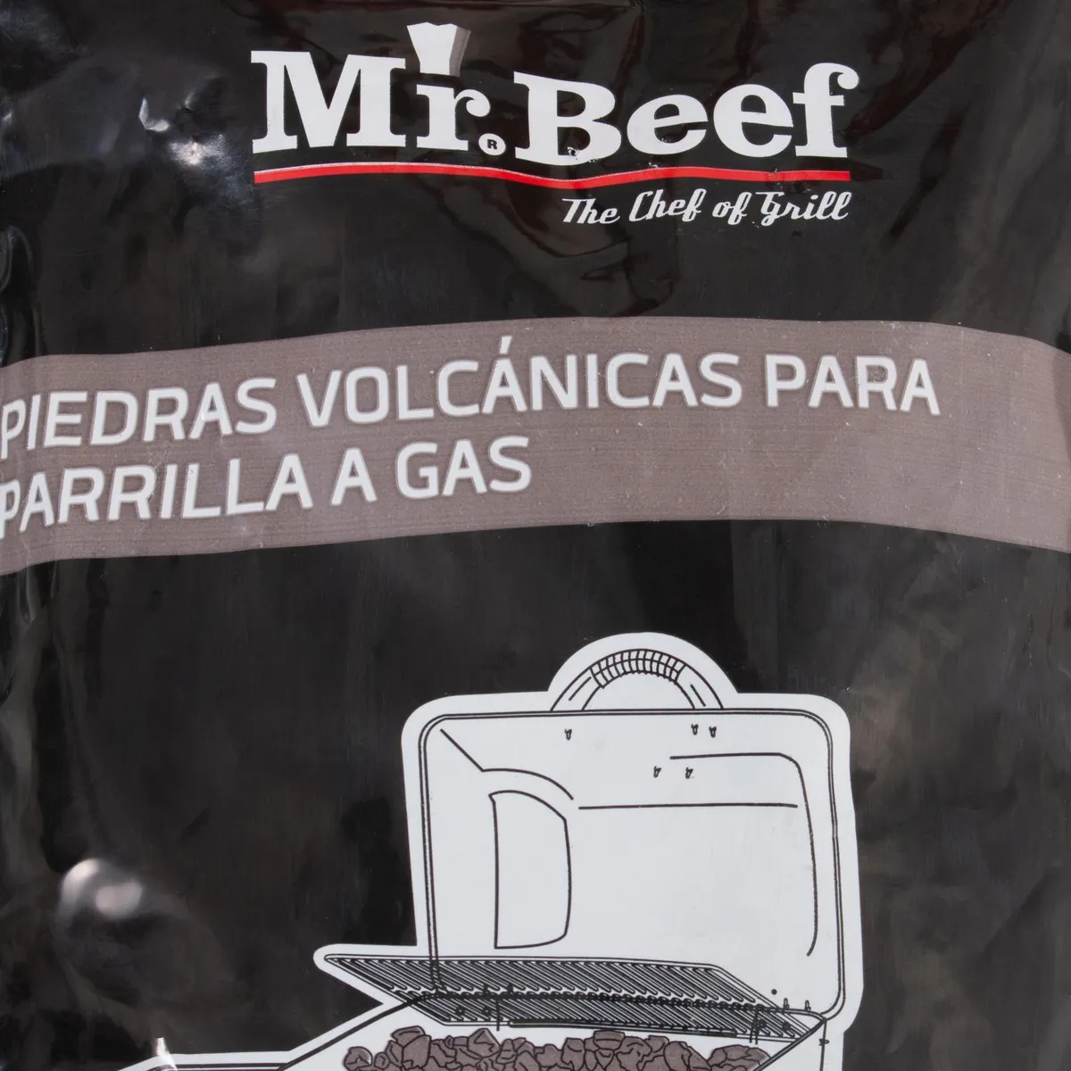 MR BEEF - Piedra volcánica 2,5 kg