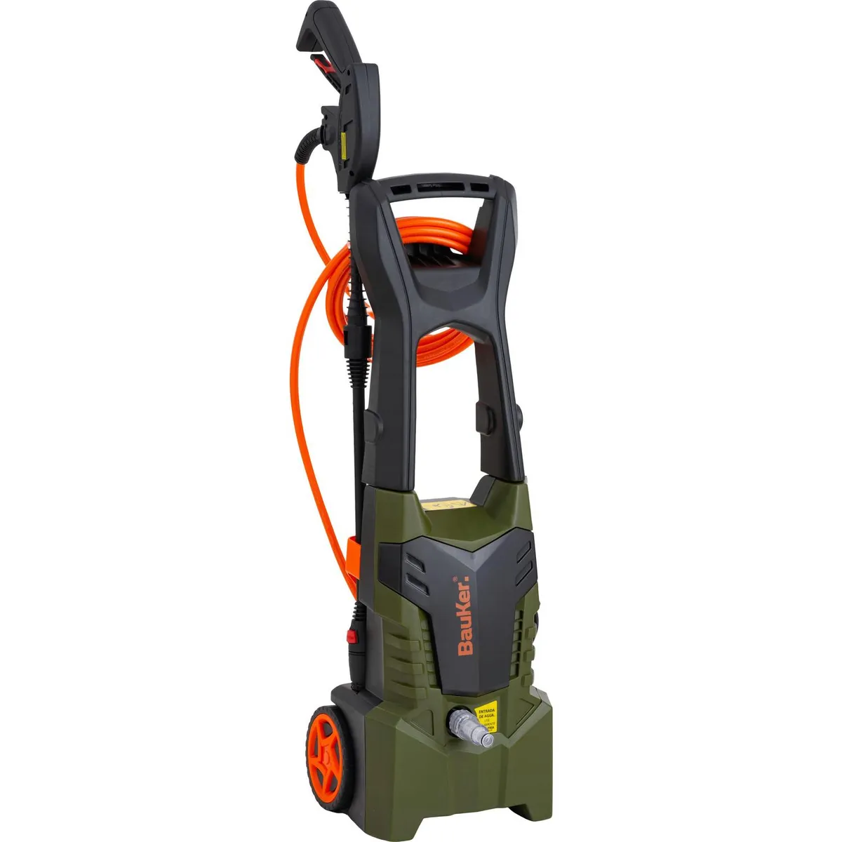 BAUKER - Hidrolavadora Eléctrica 1600 W 117 Bar Smart plus