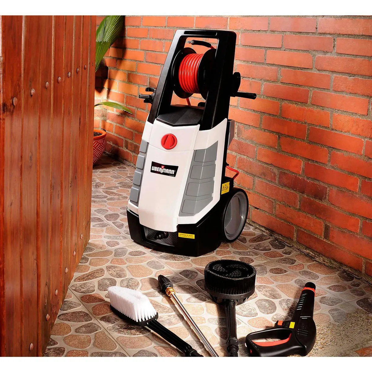 UBERMANN - Hidrolavadora Eléctrica 2800 W 120 Bar 8.047.0 XXXC