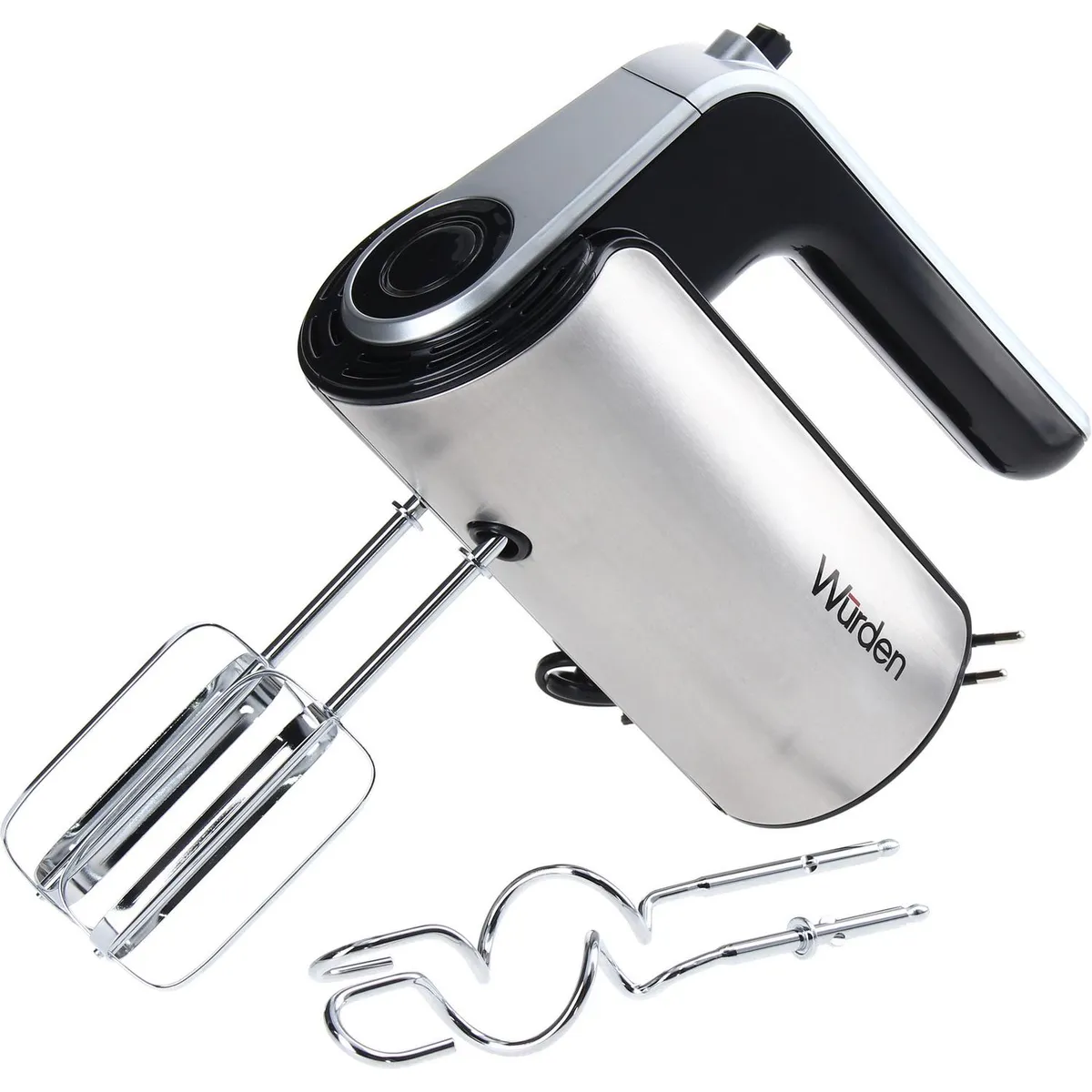 WURDEN - Batidora De mano 350 W Silver WBA-HM-3002