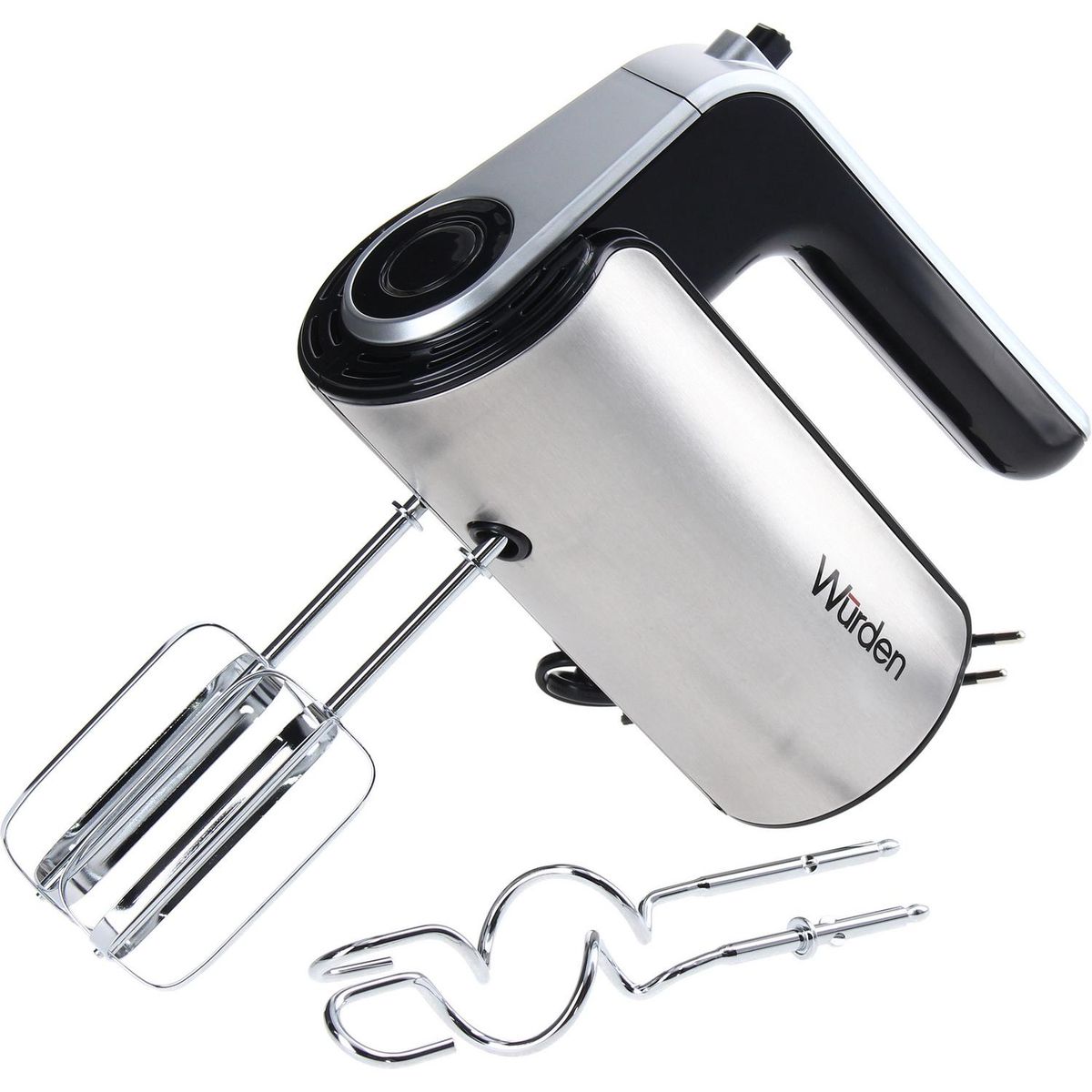 WURDEN - Batidora De mano 350 W Silver WBA-HM-3002