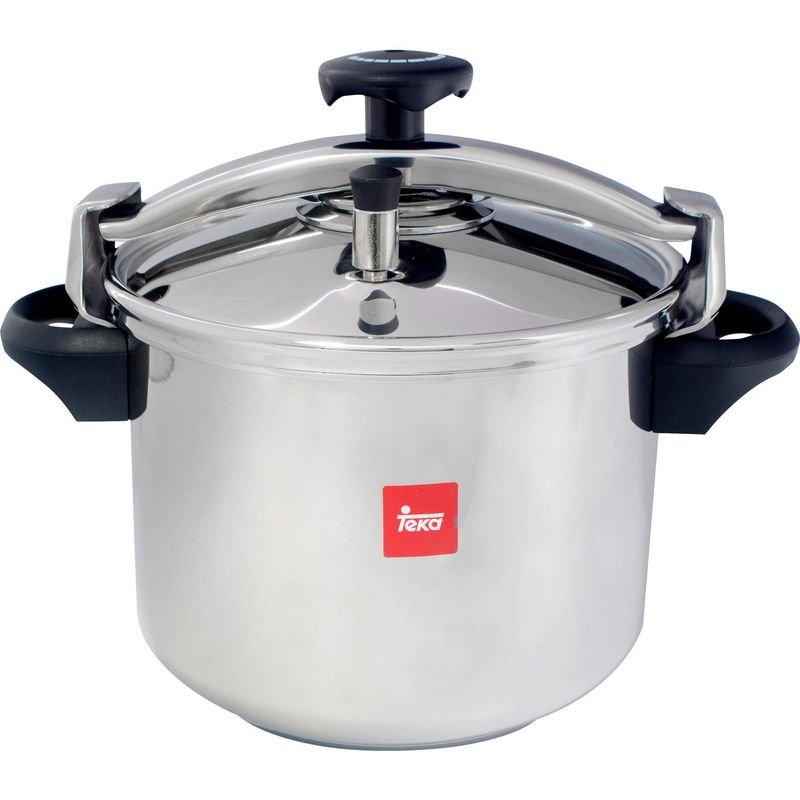 TEKA - Olla a presión 8 Litros Acero inoxidable 9004850