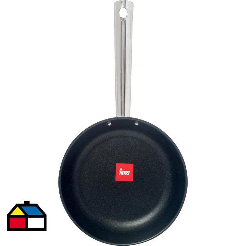 TEKA - Sartén 22 cm Acero Gris