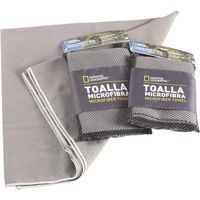 Toalla de Cuerpo M 200 gr Poliéster 60x130 cm Gris