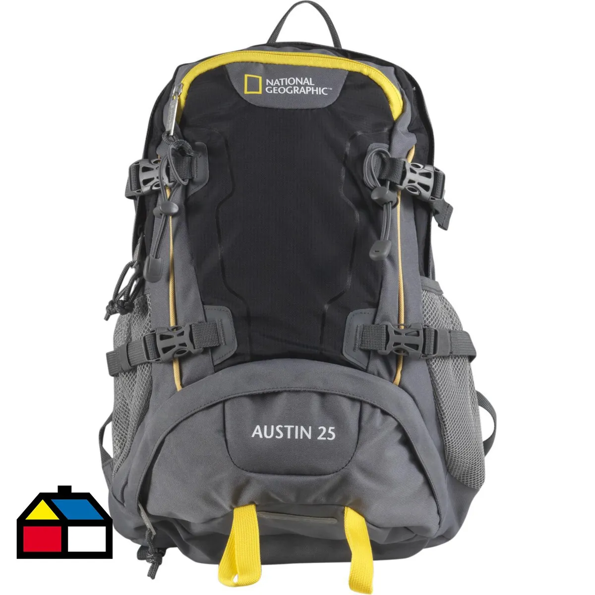 NATIONAL GEOGRAPHIC - Mochila de Camping Austin 25 Litros Gris
