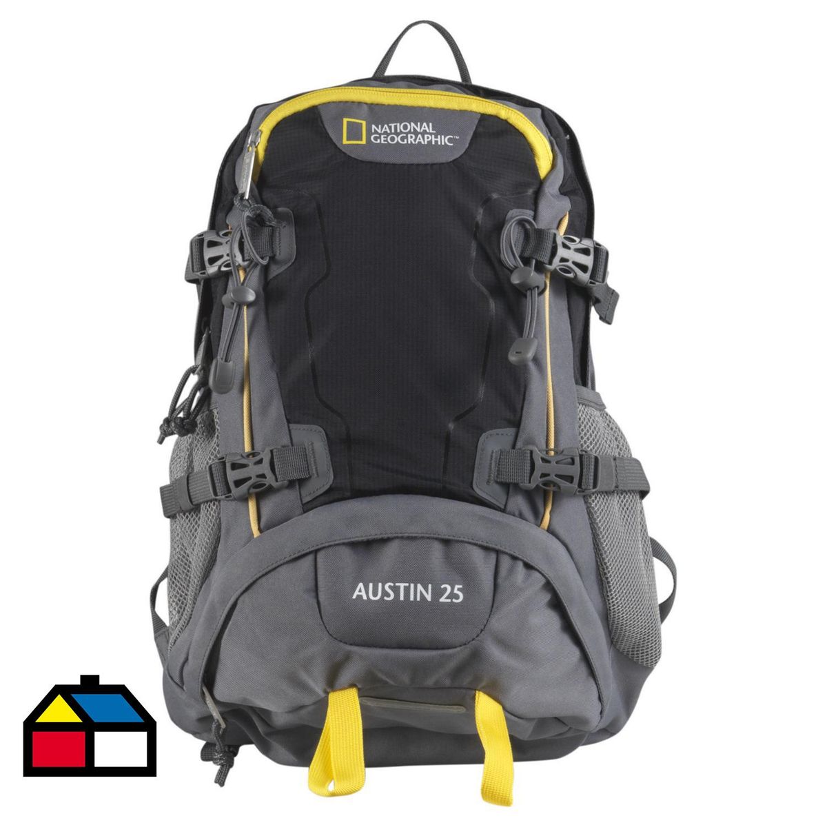 NATIONAL GEOGRAPHIC - Mochila de Camping Austin 35 Litros Gris