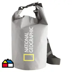 NATIONAL GEOGRAPHIC - Bolsa a Prueba de Agua 5 Litros Gris