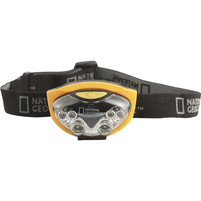 NATIONAL GEOGRAPHIC - Linterna Frontal   Negro