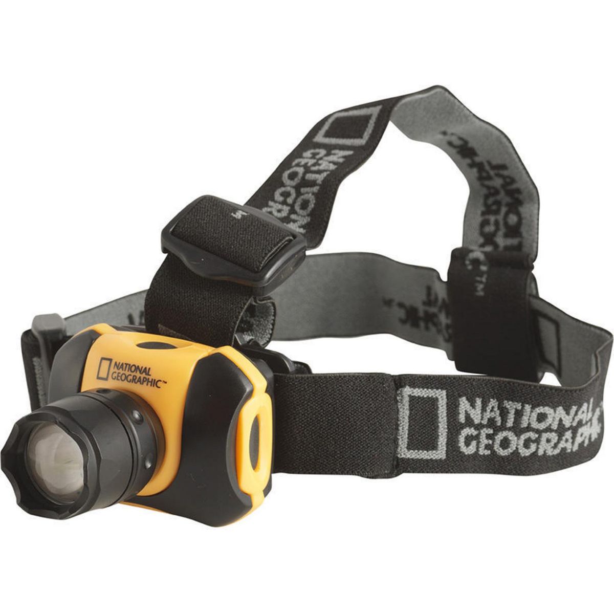 NATIONAL GEOGRAPHIC - Linterna Frontal 130 lm Plástico Abs Amarillo/Negro