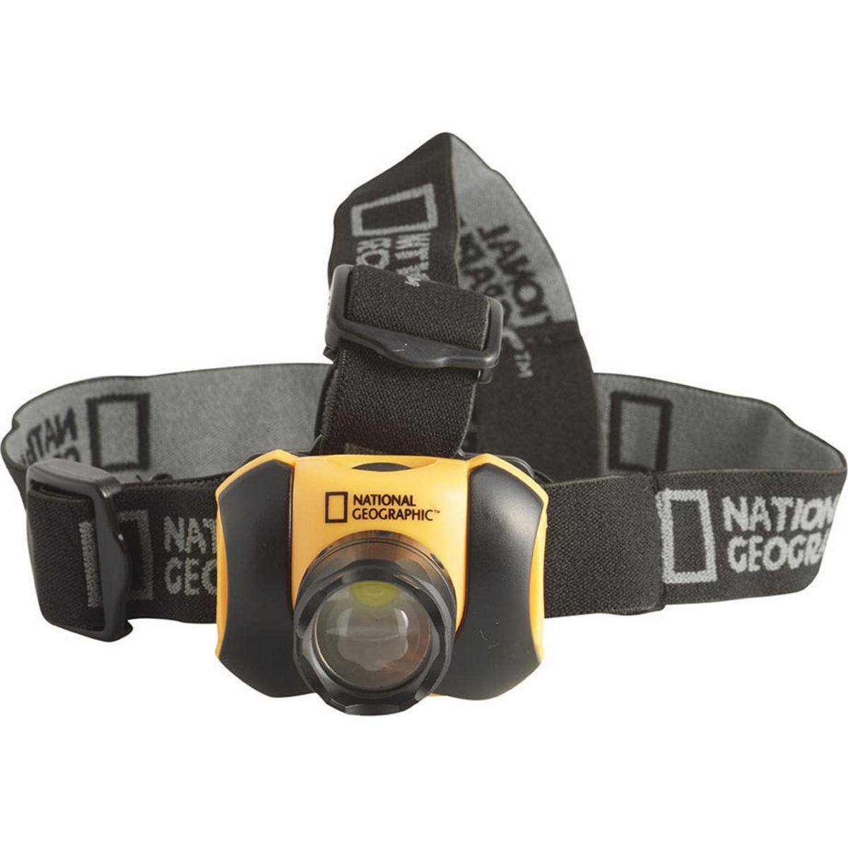 NATIONAL GEOGRAPHIC - Linterna Frontal 130 lm Plástico Abs Amarillo/Negro