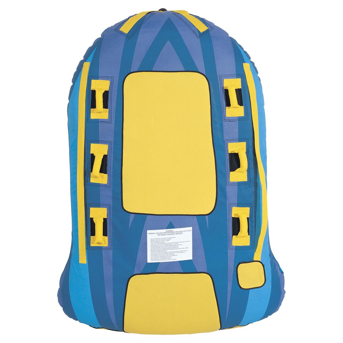 BESTWAY - Flotador Arrastre Plástico Azul/Amarillo 185x185x185 cm