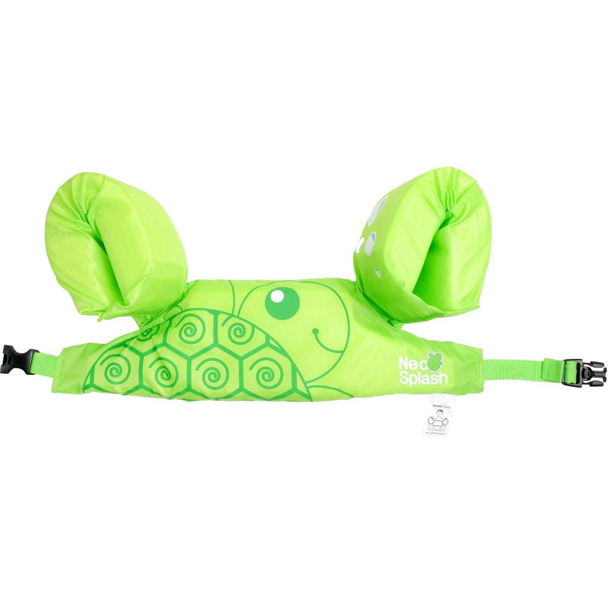 GAME POWER - Flotador Infantil Verde 51x13x56 cm