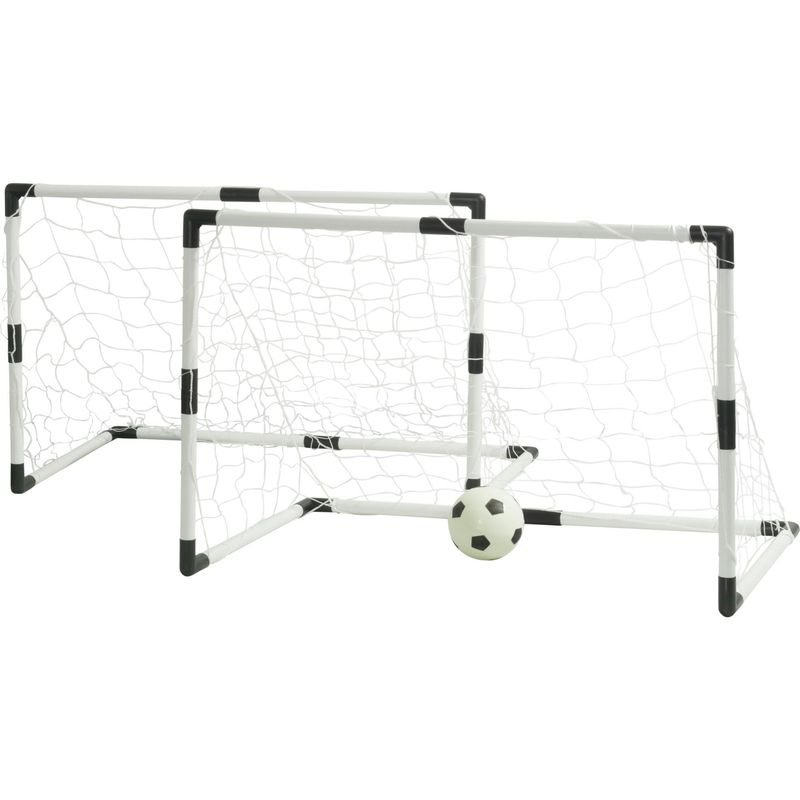 GAME POWER - Set de arcos de fútbol 2 piezas plástico