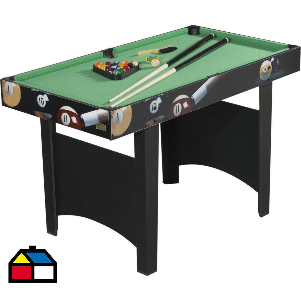 GAME POWER - Mesa de Pool Game Power 01 65x76x121.5 cm