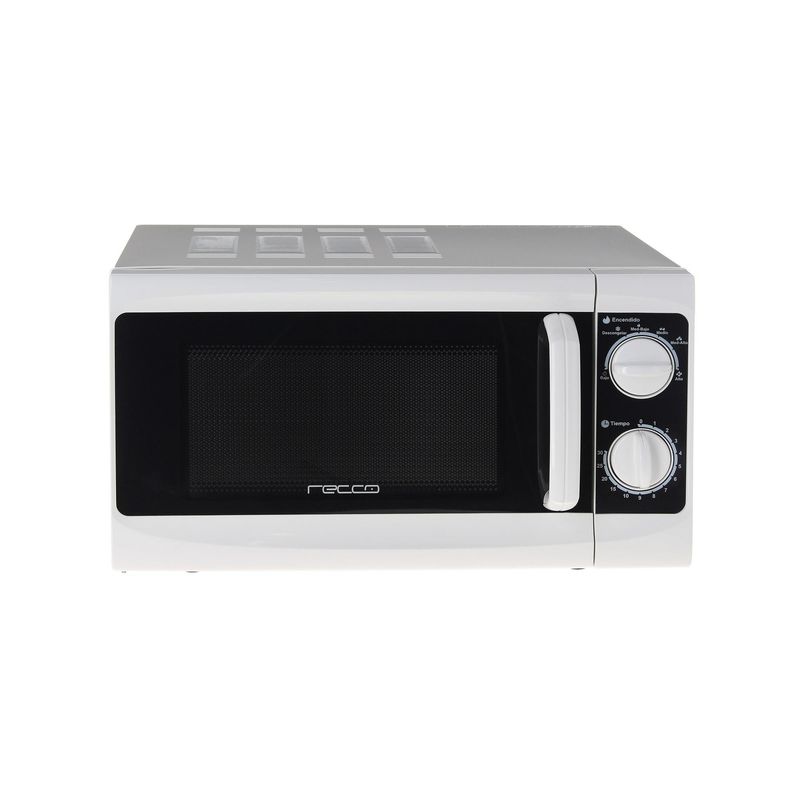 RECCO - Microondas Análogo 20 Litros Blanco RMM-70H20