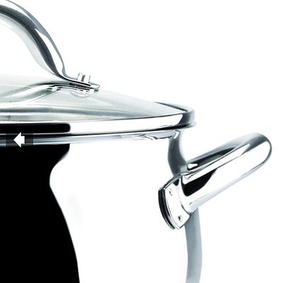 Imagen 2 del producto Batería de Cocina 9 Piezas Acero inoxidable Kuchen Plateado