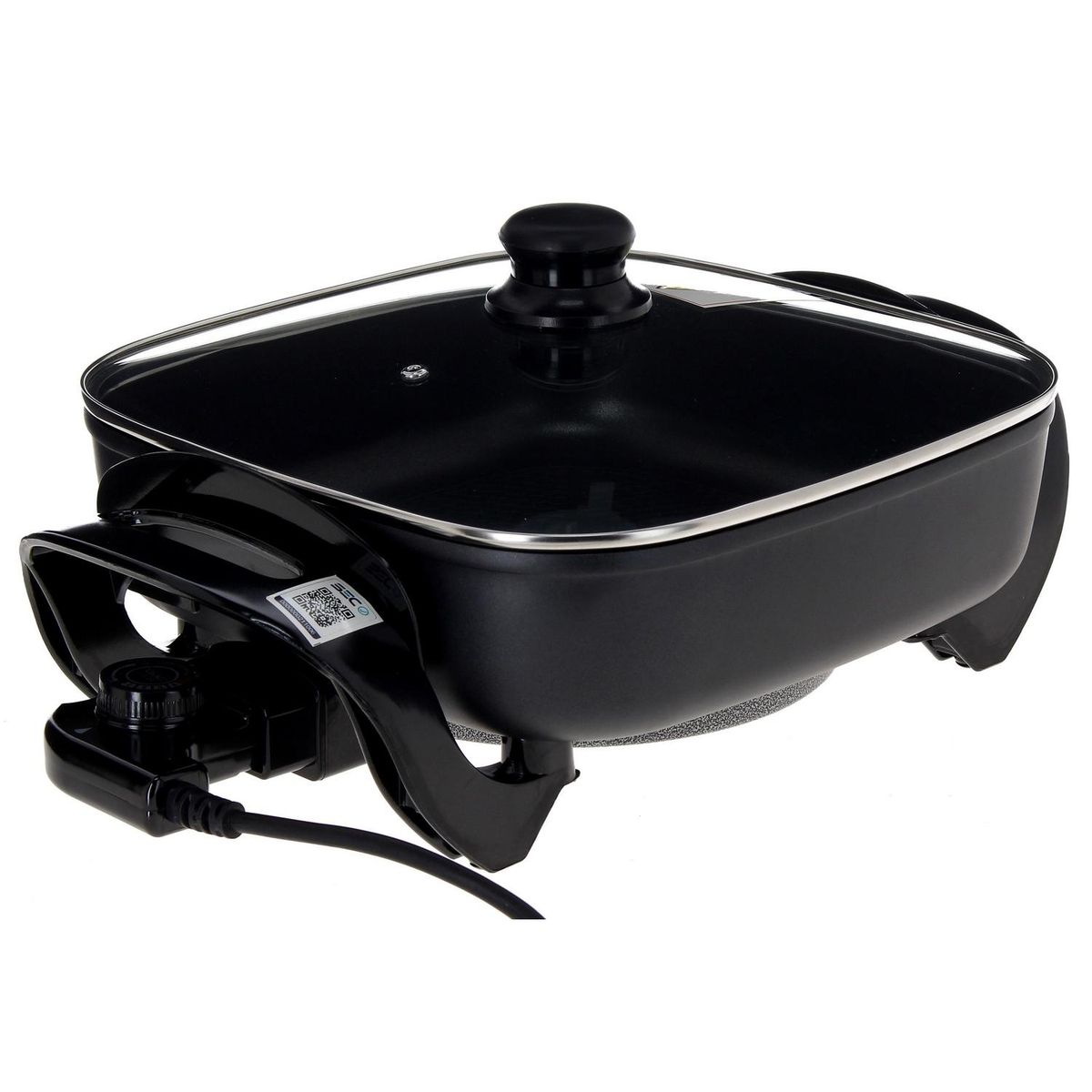 RECCO - Sartén eléctrico 1500 W negro