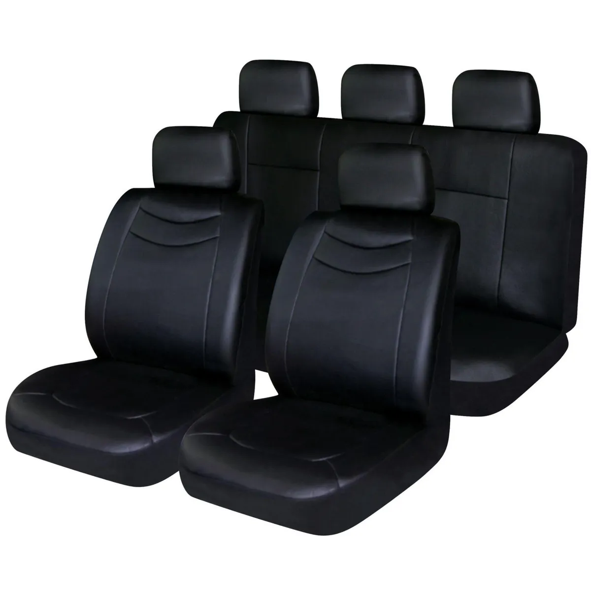 AUTOSTYLE - Set de Fundas Autostyle para Asientos Automóvil 9 Piezas