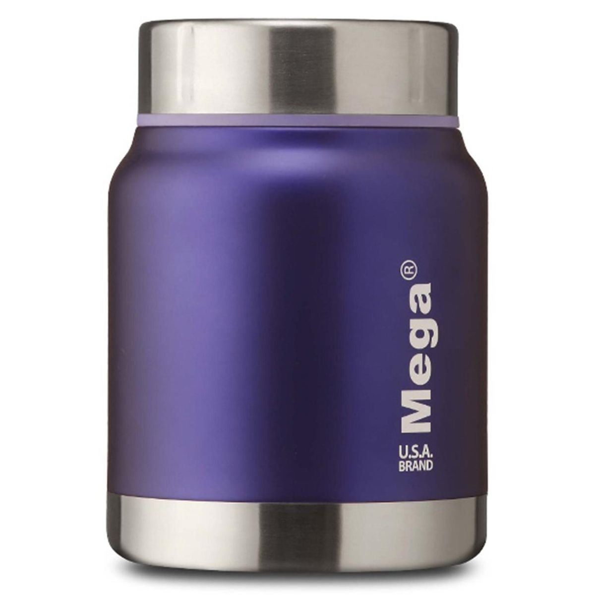 MEGA - Termo Comida 500 ml Acero Inoxidable Colores Variados