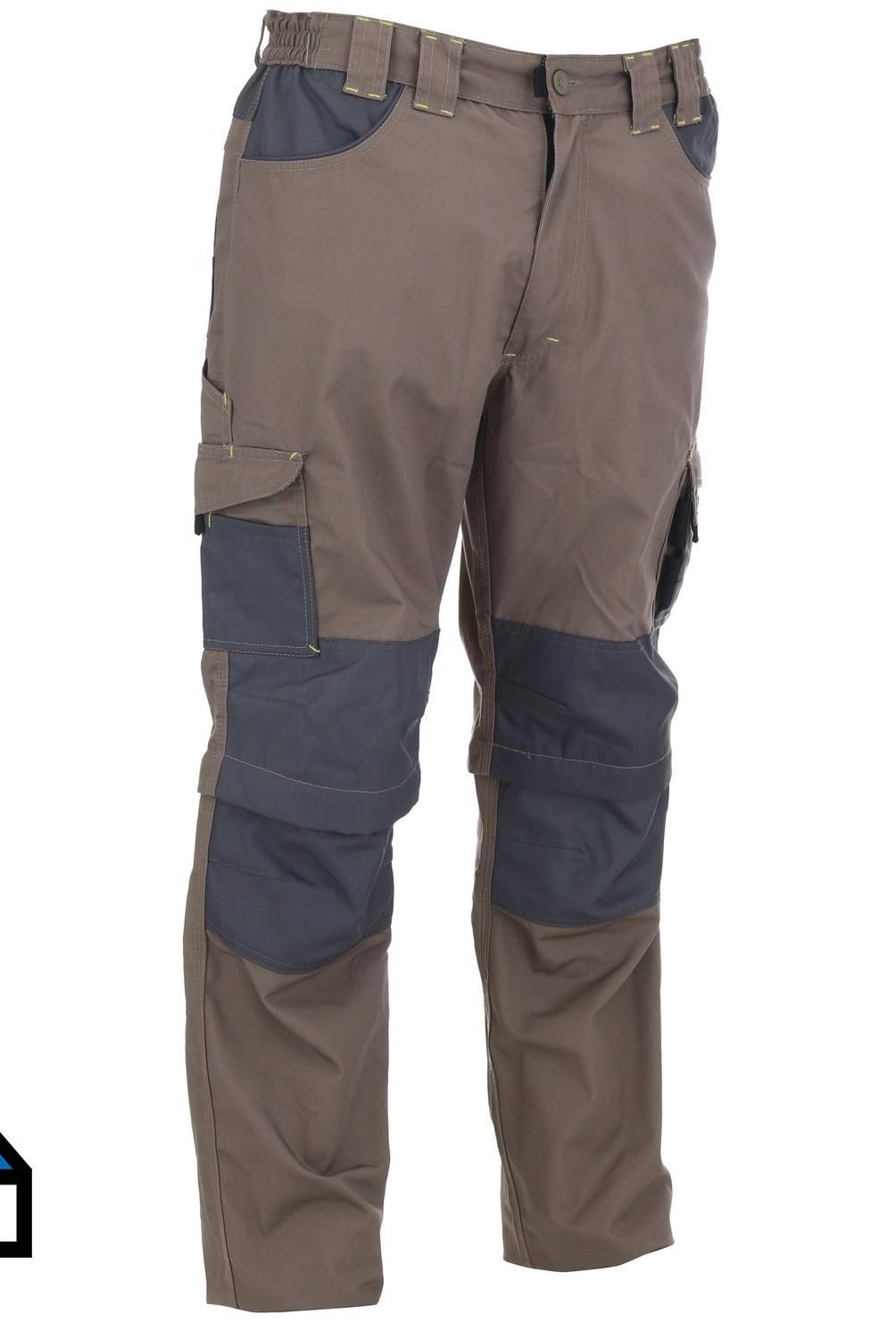 UBERMANN - Pantalón Dakota desmontable Café
