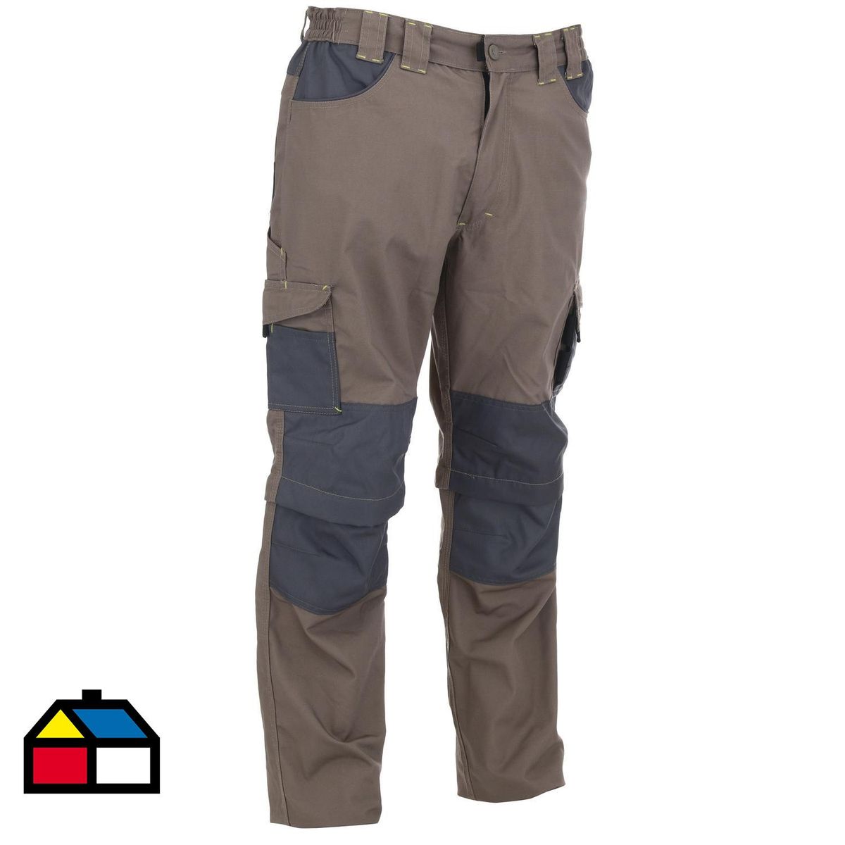 UBERMANN - Pantalón Dakota desmontable Café