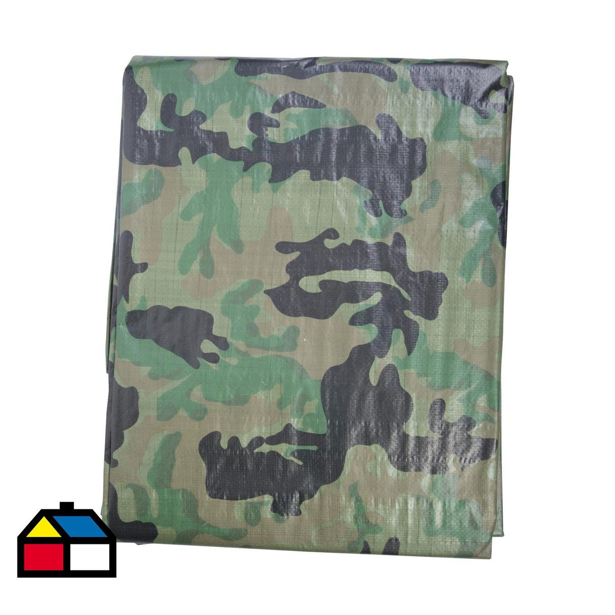 FIXSER - Lona multiuso 5x9 m Camuflaje Multicolor